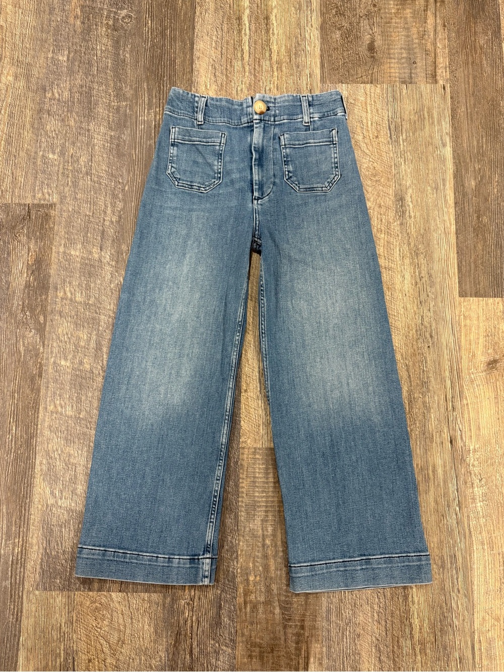 Anthropologie Maeve Colette Wide Leg Jeans 27